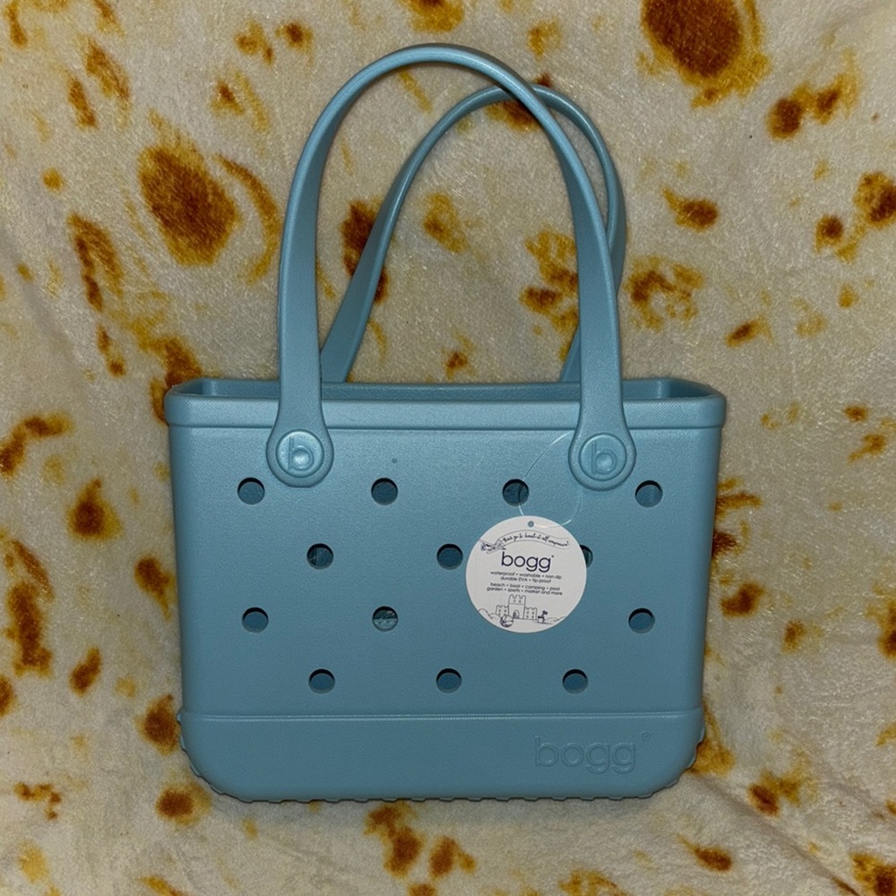 BOGG BAG Blue Tote with Structured Design